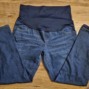 Liz Lange  Women's Dark Blue Maternity Jeans.